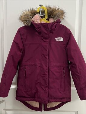 The North Face Girls' Artic Parka Boysenberry Size XS (6)